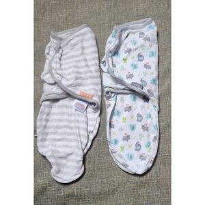 Swaddleme Lot of 2 Unisex Newborn Baby S/M Wrap Infant